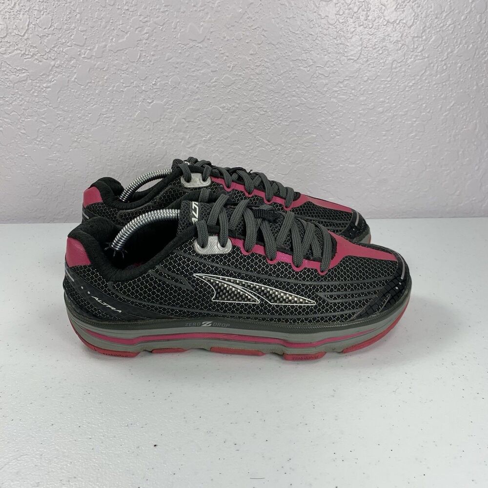 Altra Repetition Sneakers Womens 8 Zero Drop Black Pink Shoes